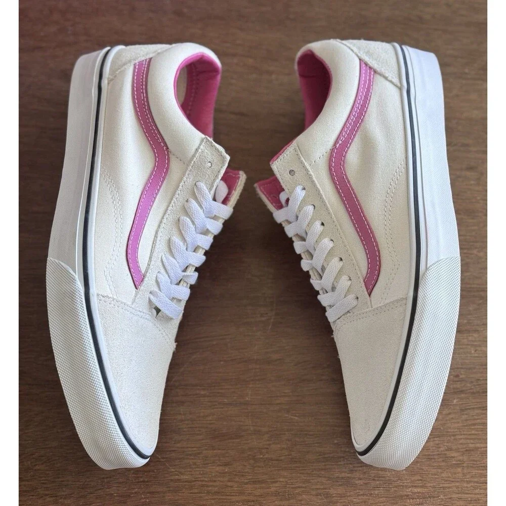 Men’s Size 11 Vans Old Skool Pop Raspberry Rose VN000CR5YLZ NIB